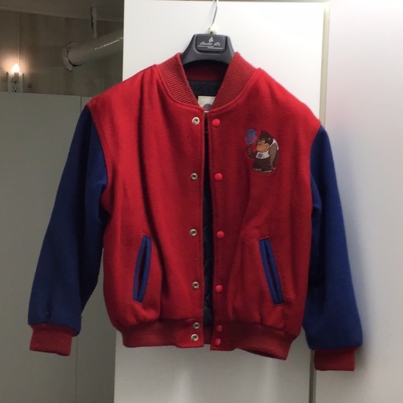 Planet Hollywood vintage jacket for kids with snaps no zipper easy to wear - Picture 1 of 16